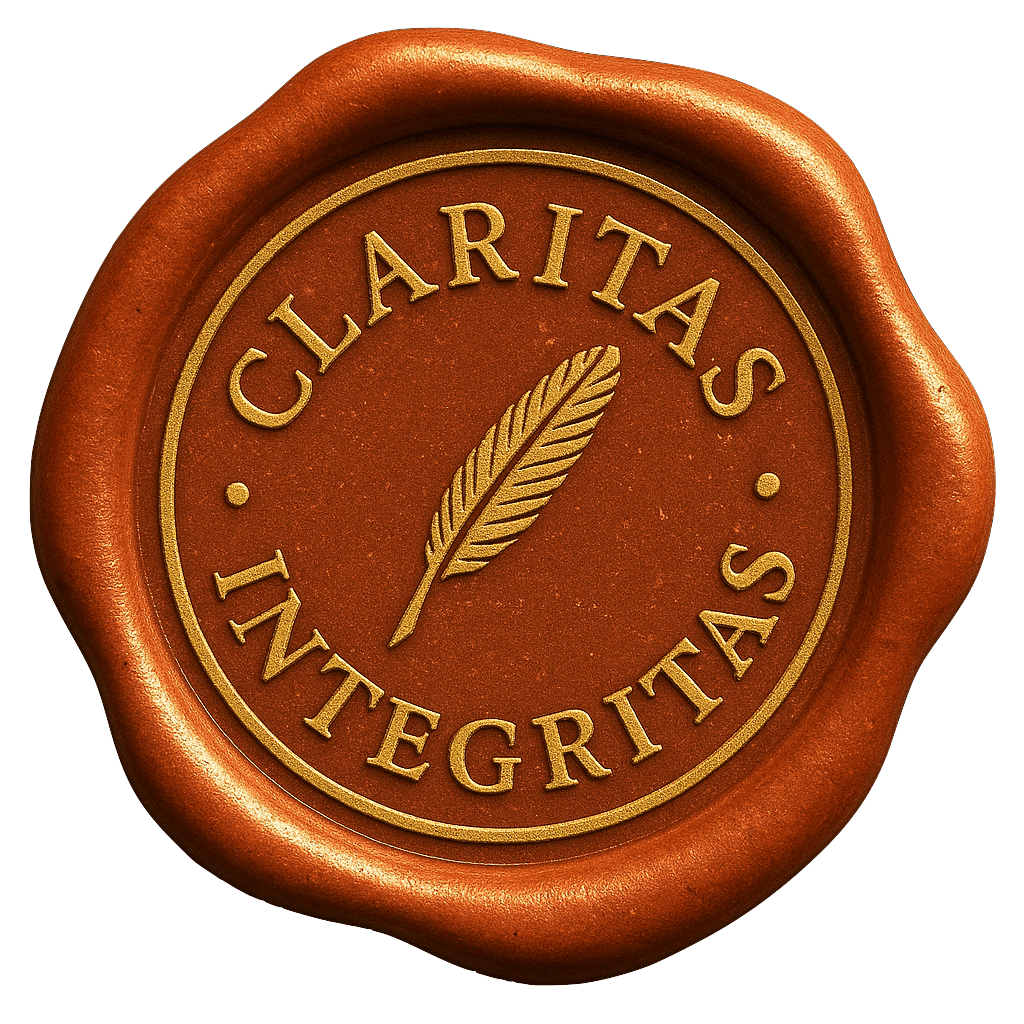 Amicus Docs wax-seal logo